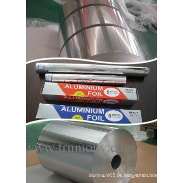 Aluminium Haushaltsfolie für Lebensmittelverpackung und Braten